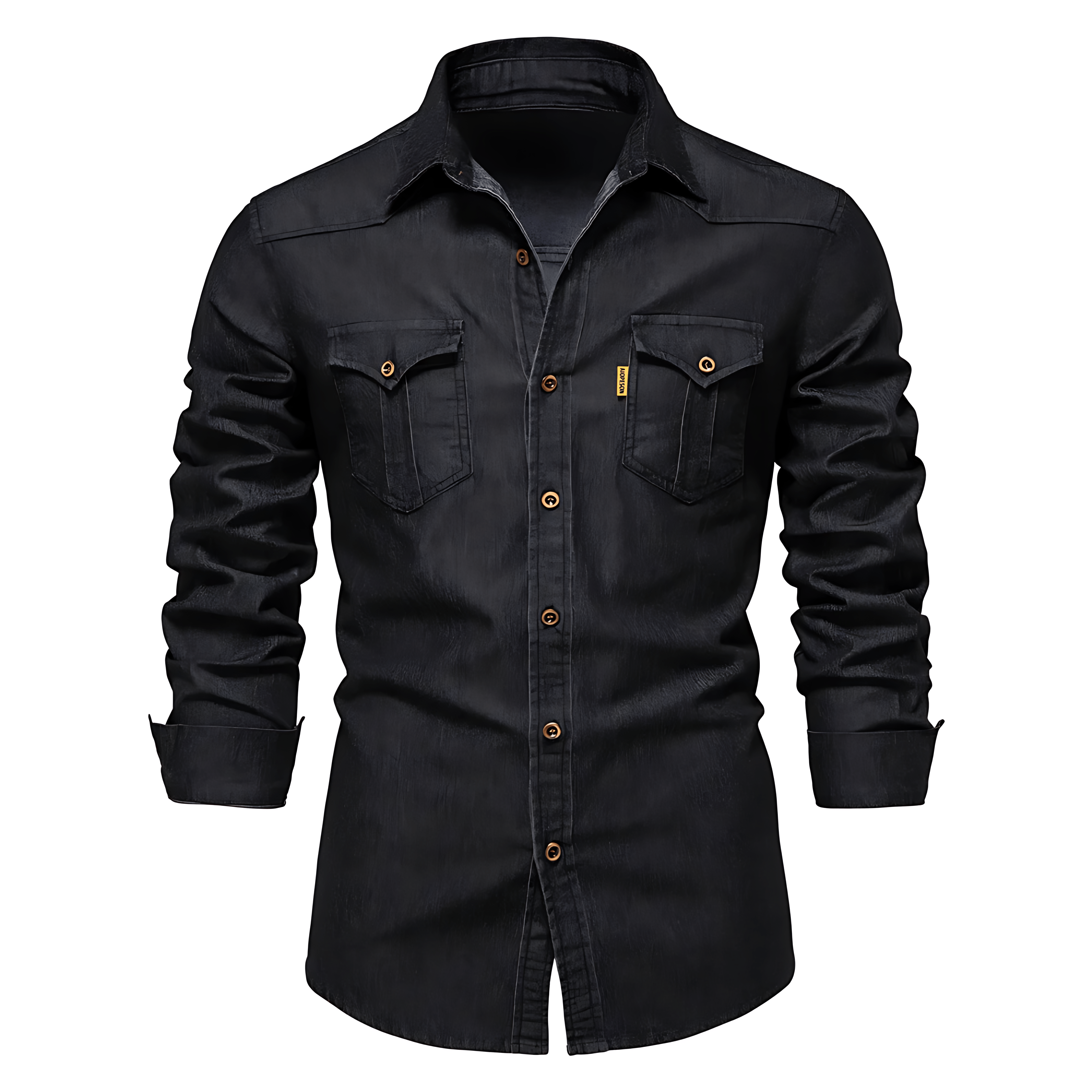 Viktor™ | Bomull Denim Skjorta - Fjord Stockholm